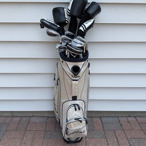 Adams Idea 2014 Golf Set Driver Woods Hybrids Irons Putter Bag Senior A Flex RH
