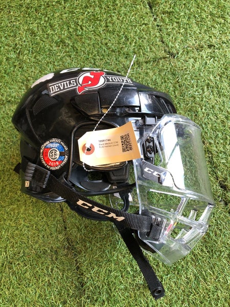 Black Medium CCM FL40 Helmet (Used)