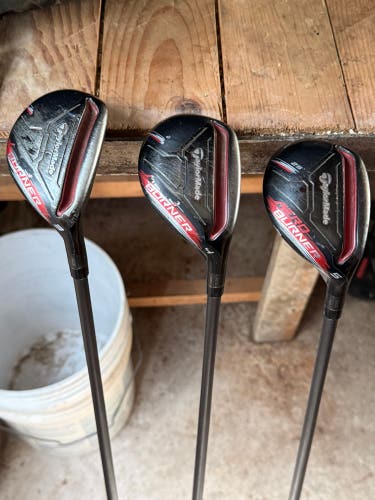 TaylorMade AeroBurner Right Handed 3,4, 5 Hybrids