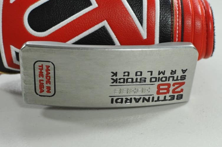 Bettinardi 2021 Studio Stock 28 Armlock 40" Putter RH Steel with Cover  # 200510