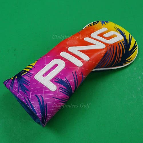 Ping Limited Edition Hawaii Electric Sunset Driver Headcover Karsten
