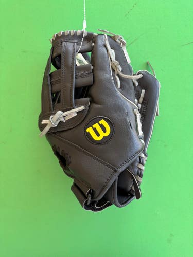 Black Wilson Elite Series Outfield Baseball Glove 13"