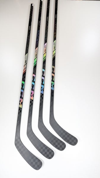 (4-Pack) New Senior LH CCM Jetspeed FT7 Pro wrapped as a Tacks XF Pro, 85 Flex, P29