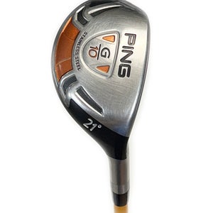 Ping G10 21* Hybrid/Rescue Graphite ProForce V2 High Launch Regular Flex