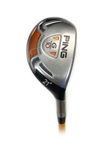 Ping G10 21* Hybrid/Rescue Graphite ProForce V2 High Launch Regular Flex