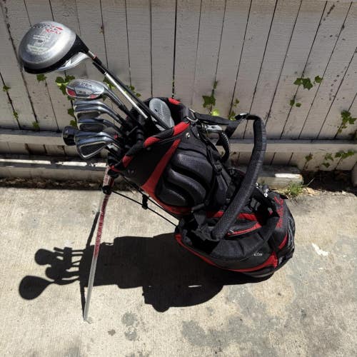 Adams Idea Pro Mens Right Handed Golf Club Complete Set With Brand New Stand Bag