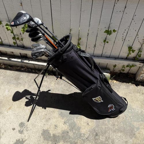 Callaway Fusion Mens Right Handed Golf Club Complete Set With Stand Bag