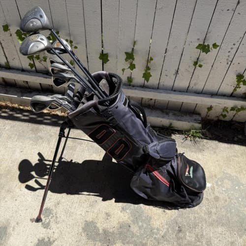 Callaway Mens Right Handed Golf Club Complete Set With Stand Bag