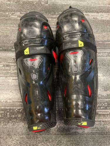 Senior Bauer Vapor 3X Shin Pads 14" (Used)
