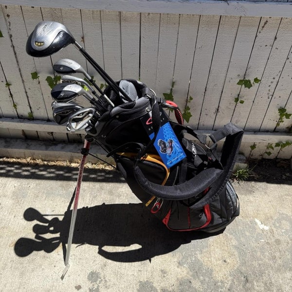 TaylorMade R7 Mens Right Handed Golf Club Complete Set With Brand New Stand Bag