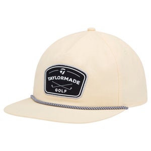 NEW 2025 TaylorMade Daytona Rope Yellow Adjustable Snapback Golf Hat/Cap