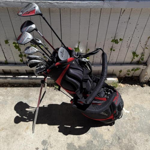 Callaway Diablo/RAZR Golf Mens Right Handed Complete Golf Club Set W/ New Bag