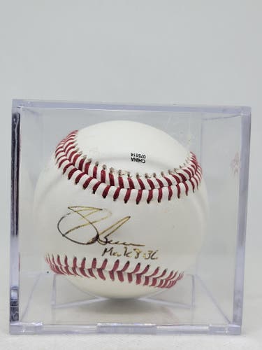 Sid Bream Autographed Diamond Official League Baseball