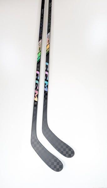 (2-Pack) New Senior LH CCM Jetspeed FT7 Pro wrapped as a Tacks XF Pro, 95 Flex, P28