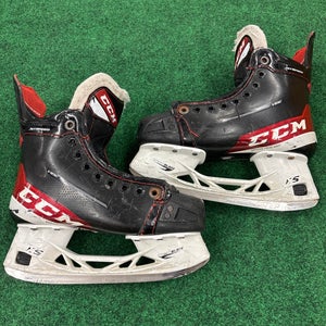 Junior CCM JetSpeed Vibe (SMU) Hockey Skates (Regular) Size 3 (Used)