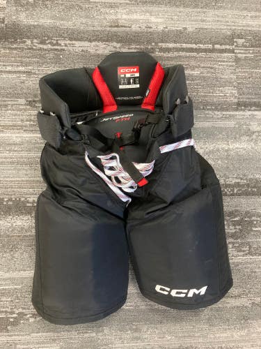 Black Senior Large CCM Jetspeed FTW Hockey Pants (Used)
