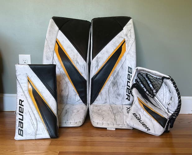 Used 31" Bauer Vapor X5 Pro Regular Goalie Intermediate Full Set
