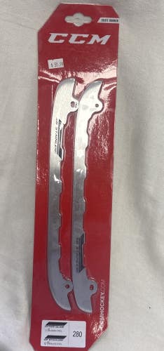 Rand New CCM Stsinless Steel Ice Skate Replacement Blade Runner. Size 280