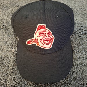Rare Banned Logo Atlanta Braves New Era 59fifty Chief Noc A Homa Hat 7 1/4