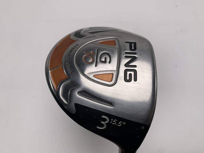 Ping G10 3 Fairway Wood 15.5* TFC 129 F Regular Graphite Mens RH