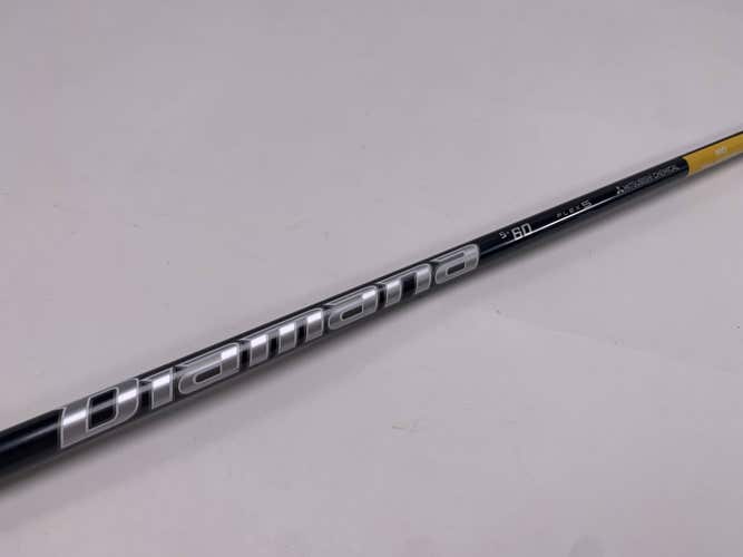 Mitsubishi Chemical Diamana S+60 60g Stiff Driver Shaft 44.75"- Taylormade