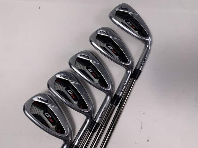 Ping G410 Iron Set 7-PW+GW Black Dot Recoil ES 760 F2 Senior Graphite Mens RH
