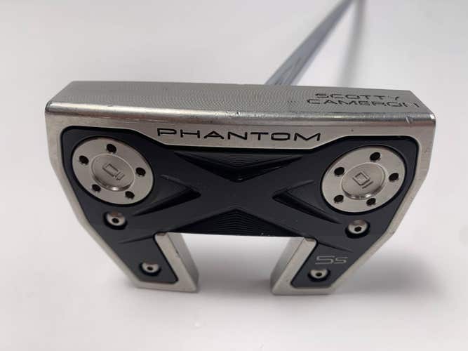 Scotty Cameron Phantom X 5.5 2022 CS Putter 35" SuperStroke Tour 2.0 Mens RH HC