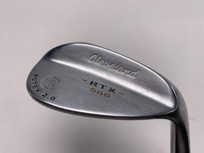 Cleveland 588 RTX 2.0 Tour Satin Wedge 60* True Temper DG Wedge Steel Mens RH