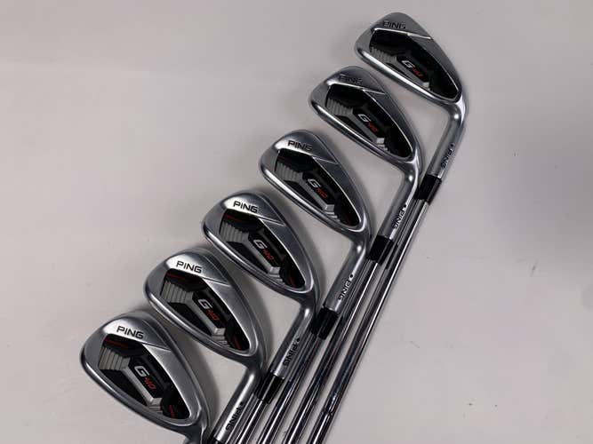 Ping G410 Iron Set 5-PW Black Dot KBS Tour 120 Stiff Steel Mens RH