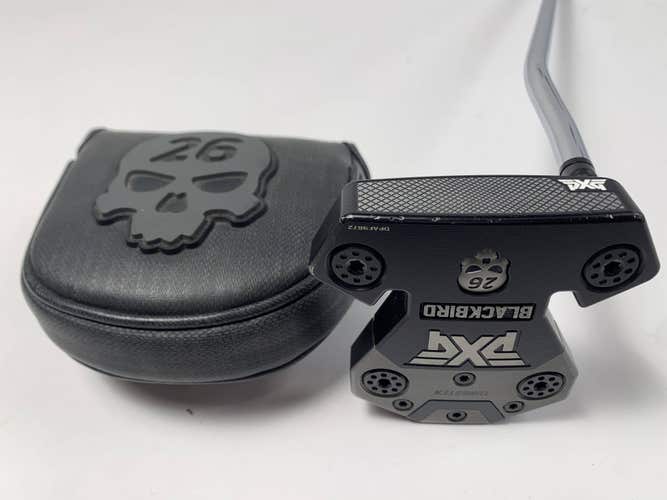 PXG Battle Ready Blackbird Putter 34" SuperStroke Flatso 1.0 Mens RH HC