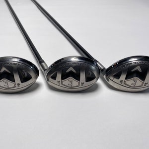 Callaway FT Hybrid 2008 Hybrid Set 2 3 4 18* 21* 24* Fujikura Fit On M Mens RH