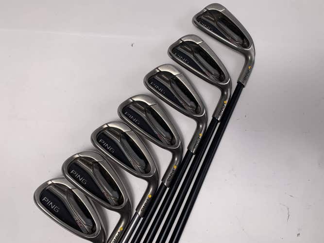 Ping G25 Iron Set 5-PW+GW Yellow Dot TFC 189 Regular Graphite Mens RH