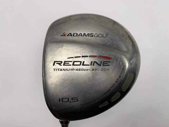 Adams Redline 460 Driver 10.5* Mitsubishi Rayon Bassara T415ct Stiff LH -3''