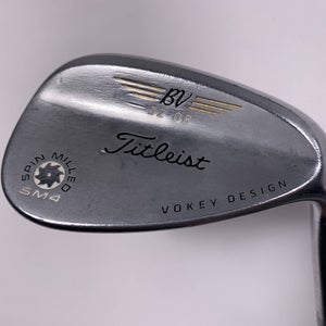 Titleist Vokey Spin Milled SM4 Chrome Gap Wedge GW 52* 8 True Temper DG Mens RH