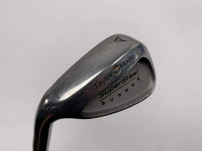 TaylorMade Supersteel Gap Wedge GW Bubble 90g Stiff Graphite Mens LH