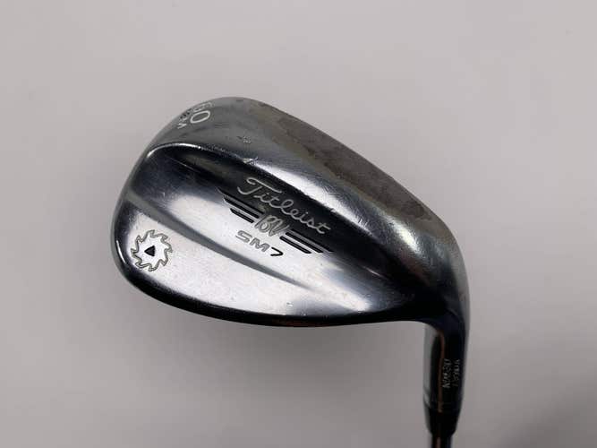 Titleist Vokey SM7 Tour Chrome Lob Wedge 60* 8 K-Grind True Temper DGl Mens RH