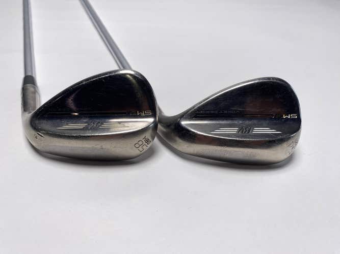 Titleist Vokey SM9 Brushed Steel Wedge Set 54* 12 | 58* 8 Wedge Steel Mens RH