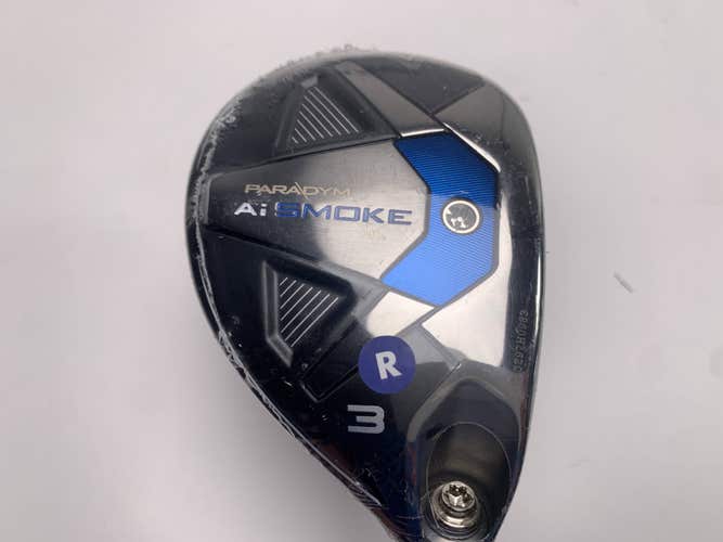 Callaway Paradym Ai Smoke HL 3 Hybrid 18.5* Cypher Sixty 5.5 60g Regular RH NEW