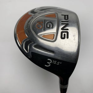 Ping G10 3 Fairway Wood Demo 15.5* TFC 129 F Regular Graphite Mens RH