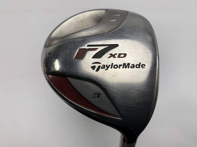 TaylorMade R7 XD 3 Fairway Wood 15* REAX 55g Stiff Graphite Mens RH
