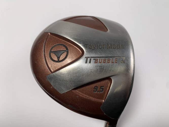 TaylorMade Ti Bubble 2 Driver 9.5* Bubble 2 S-90 Stiff Graphite Mens RH