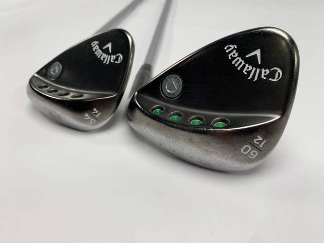 Callaway PM Grind 19 Tour Grey Wedge Set 54* 14 60* 12 KBS C-Taper Stiff Mens RH
