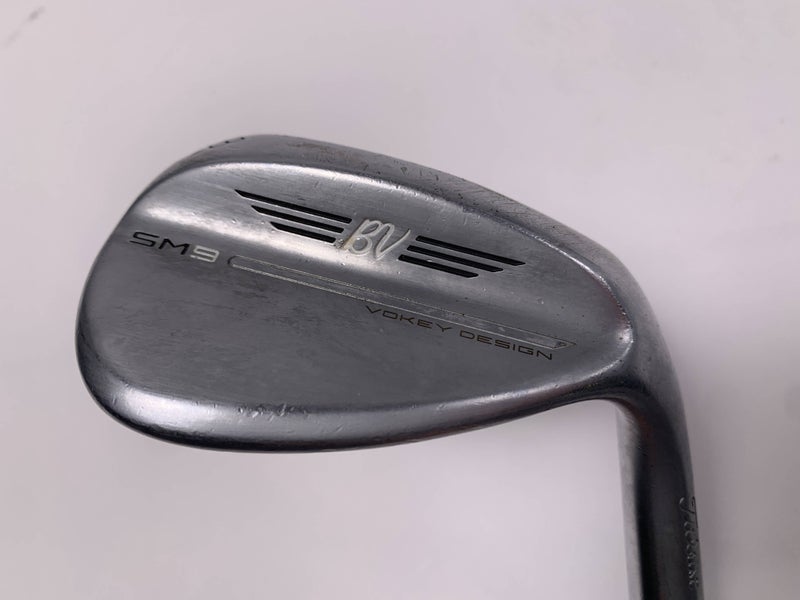 Titleist Vokey SM9 Tour Chrome Lob Wedge LW 58* 8 M-Grind Wedge Steel Mens RH