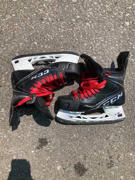 CCM RibCor Platinum Hockey Skates Regular Width | Senior Size: 8