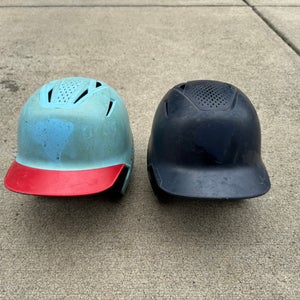 2 EvoShield Batting Helmets