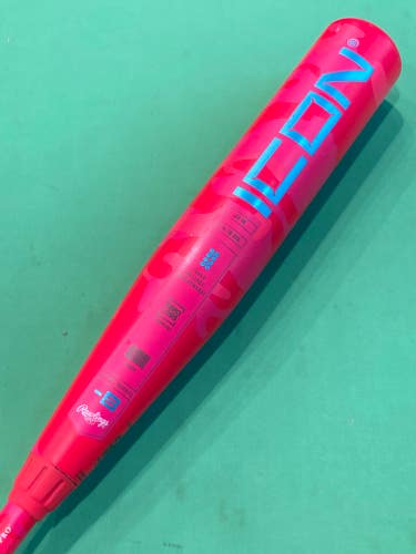 2025 Rawlings Icon Composite Bat USSSA Certified (-8) Composite 22 oz 30" (Used)