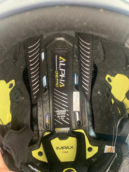 Medium Warrior Alpha One Pro Helmet (Used)