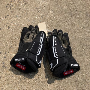 Black Senior CCM JetSpeed FT485 Gloves 13" (Used)