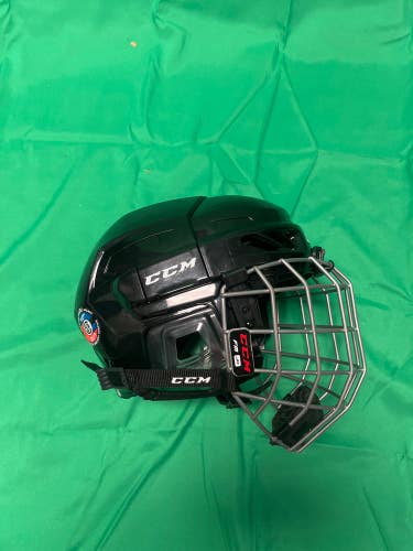 Black JR CCM FL3DS Helmet (Used)