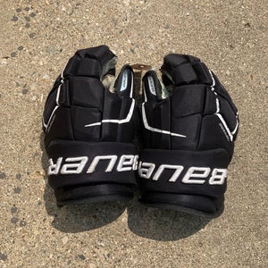 Black Senior Bauer 3S Pro Gloves 15" (Used)
